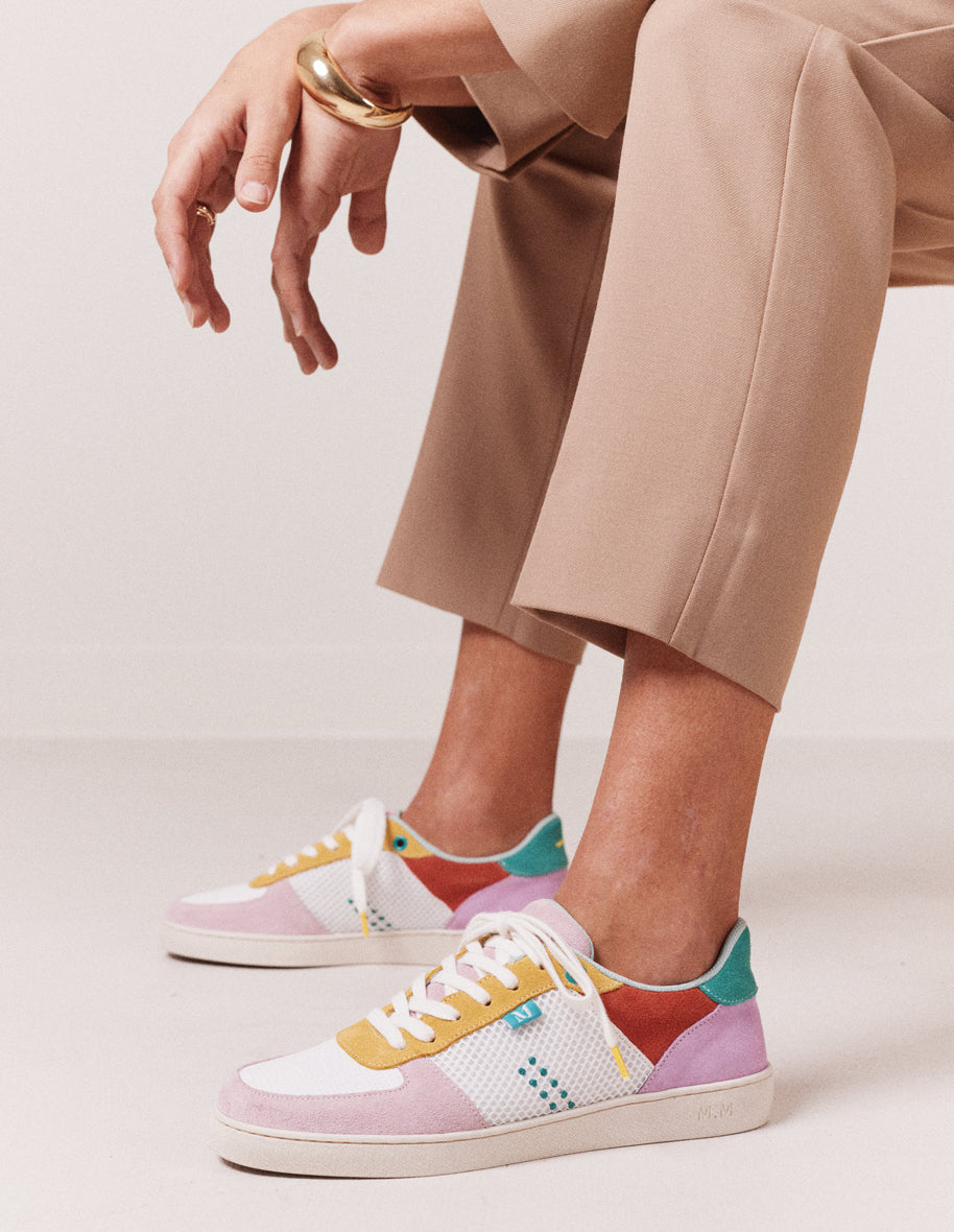 Baskets colorées clearance