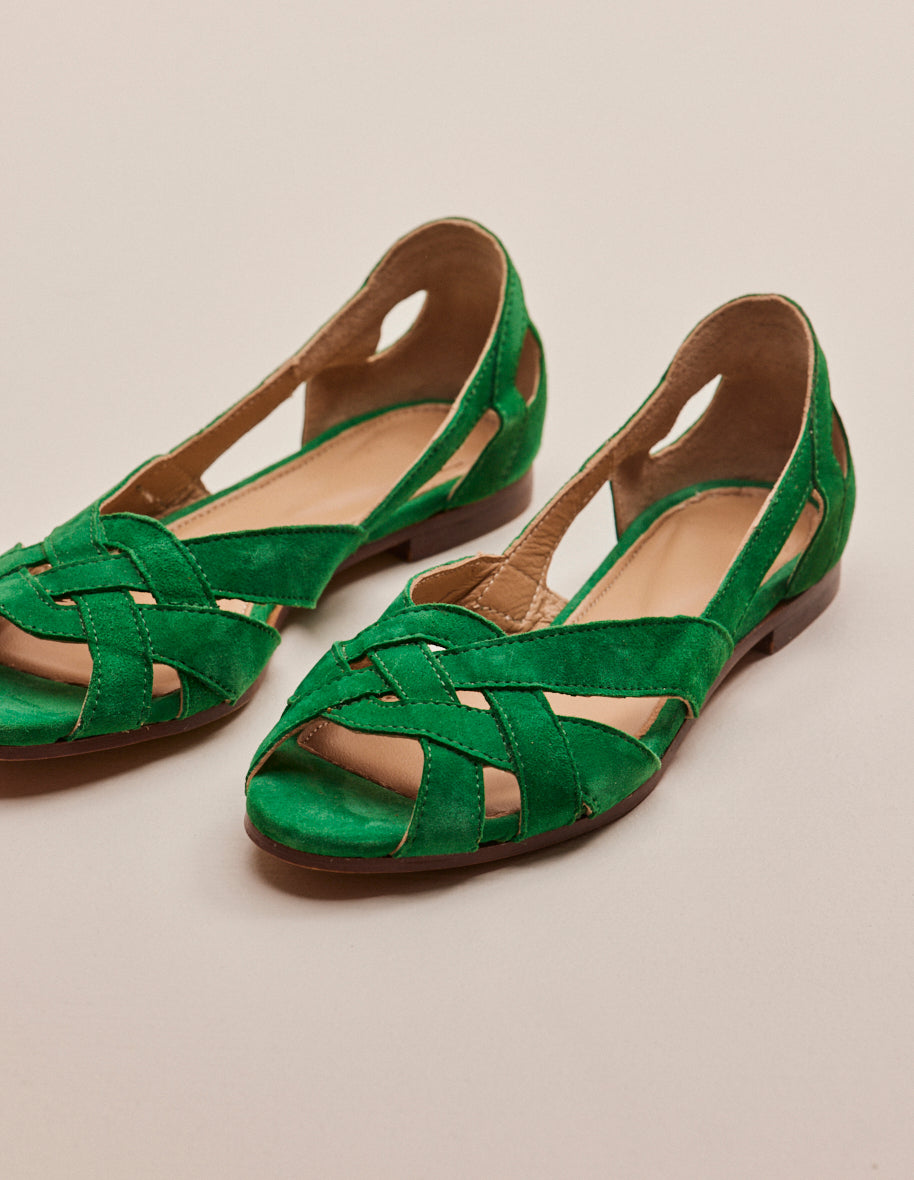 Clémentine sandals Green Sweden