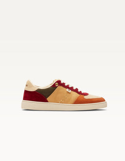 Low-top Sneakers Marie - Cognac Cream Burgundy - image 1