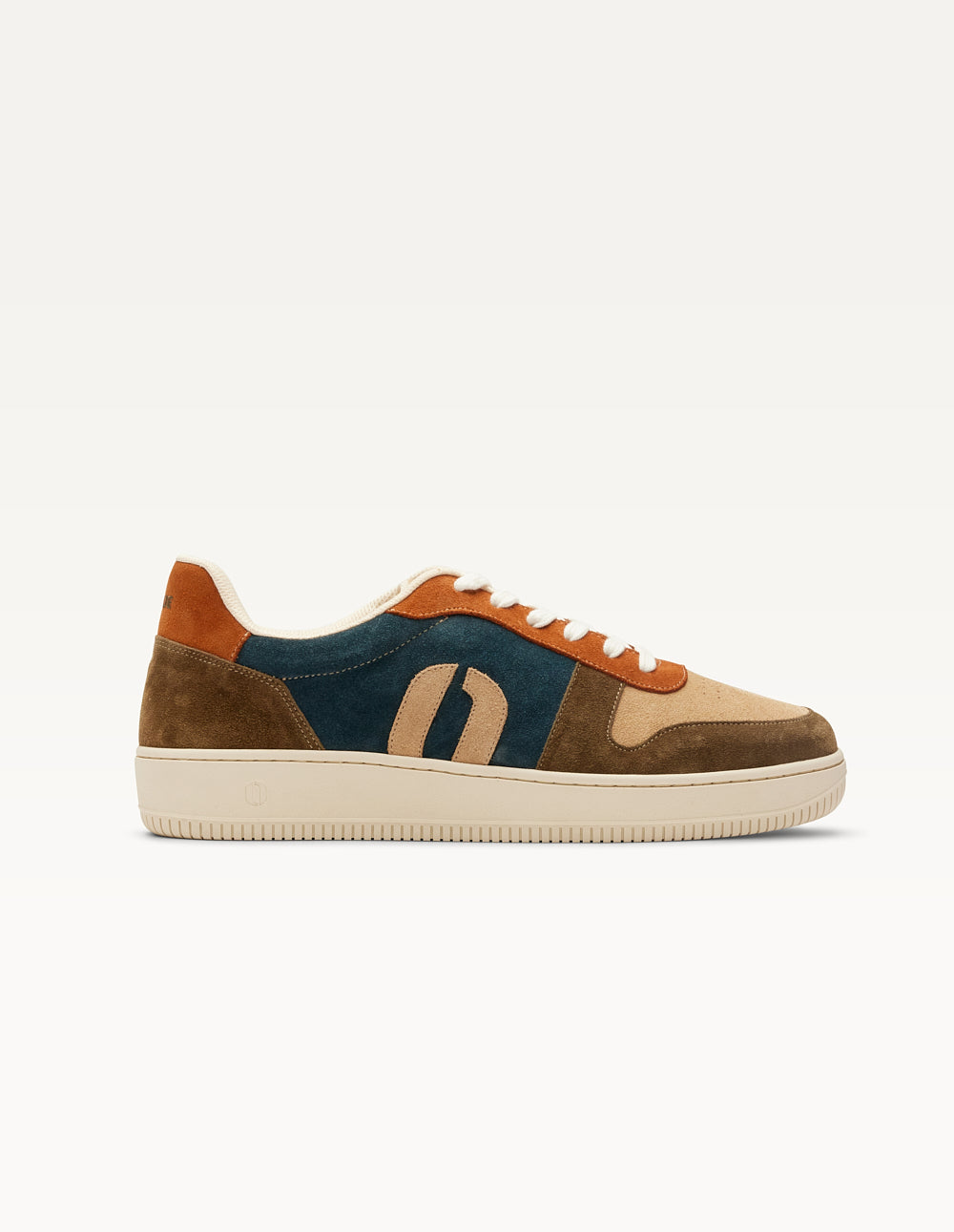 Low-top trainers Matthieu - Khaki beige cognac