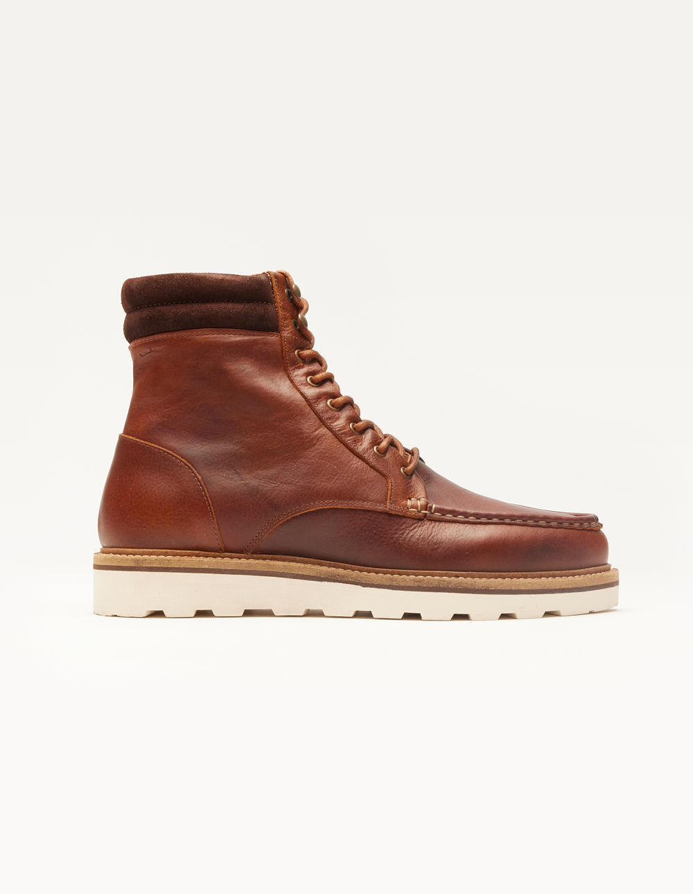 Ankle boots Bastien - Terracotta pull-up leather