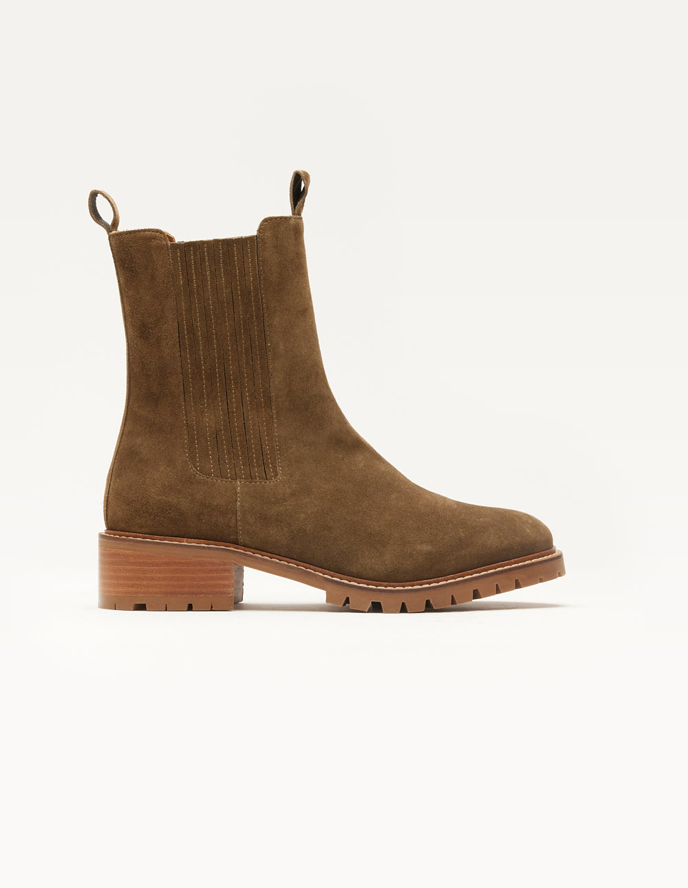 Bottines Dorianne Suede kaki
