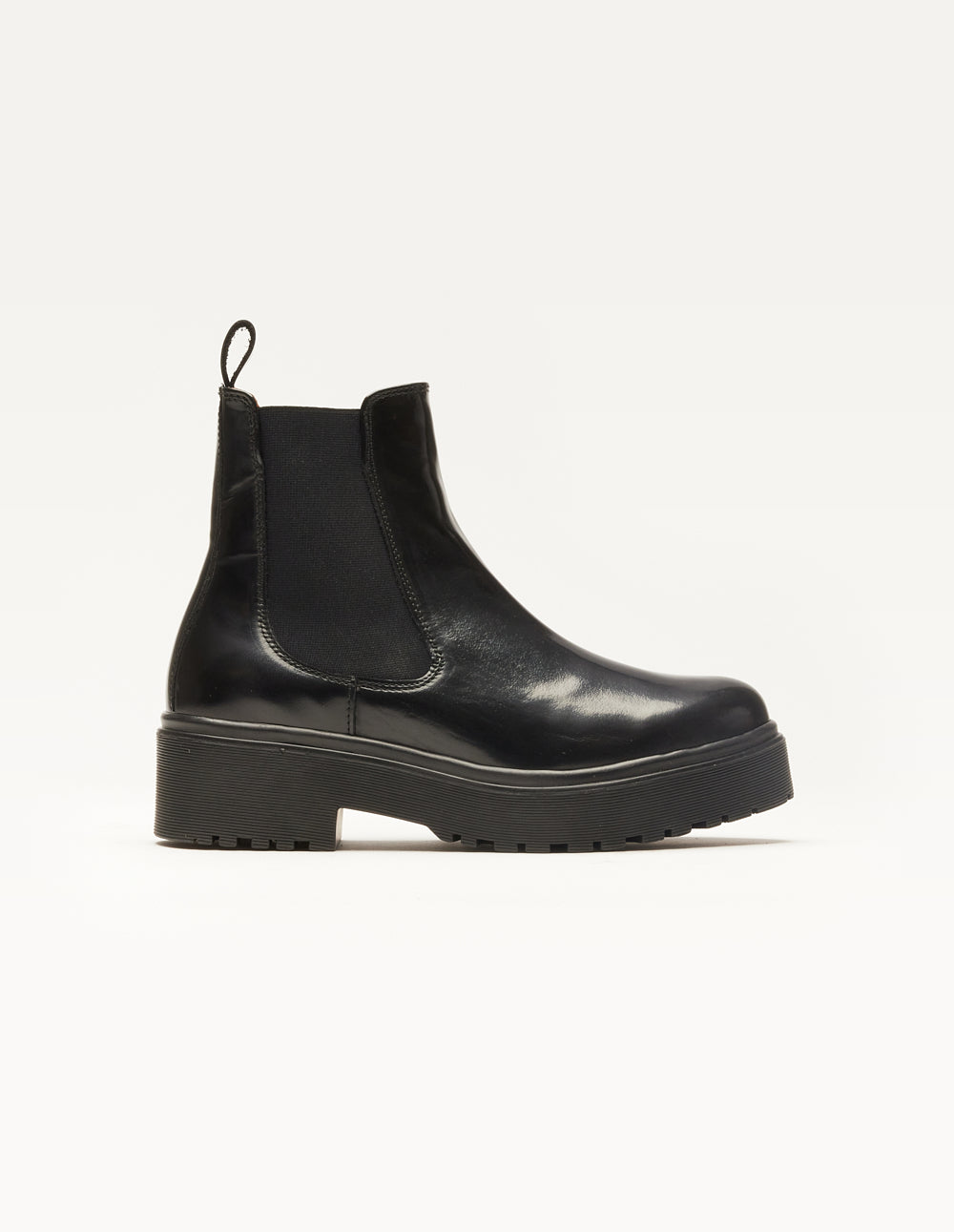 Ankle boots Flora - Black box leather