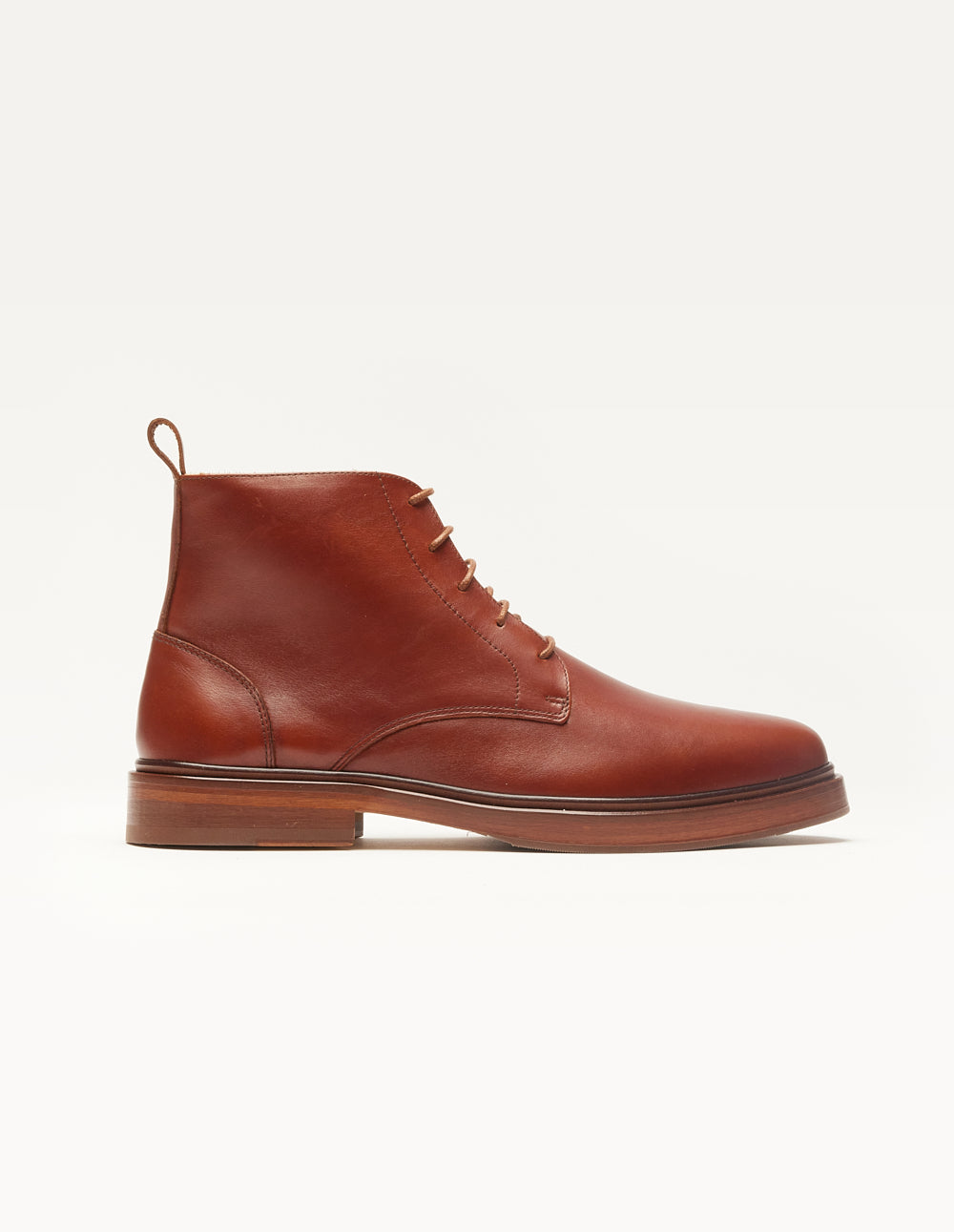 Guillaume Cognac leather boots