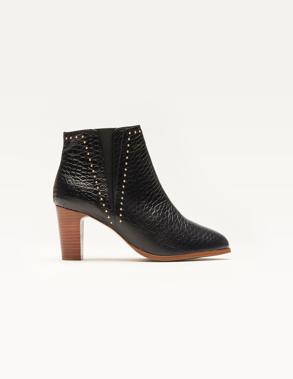 Bottines noir clou store