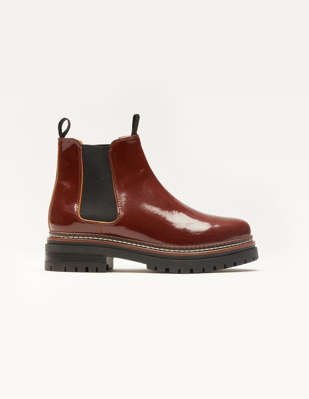 Ankle boots Pernille - Halzetnut patent leather