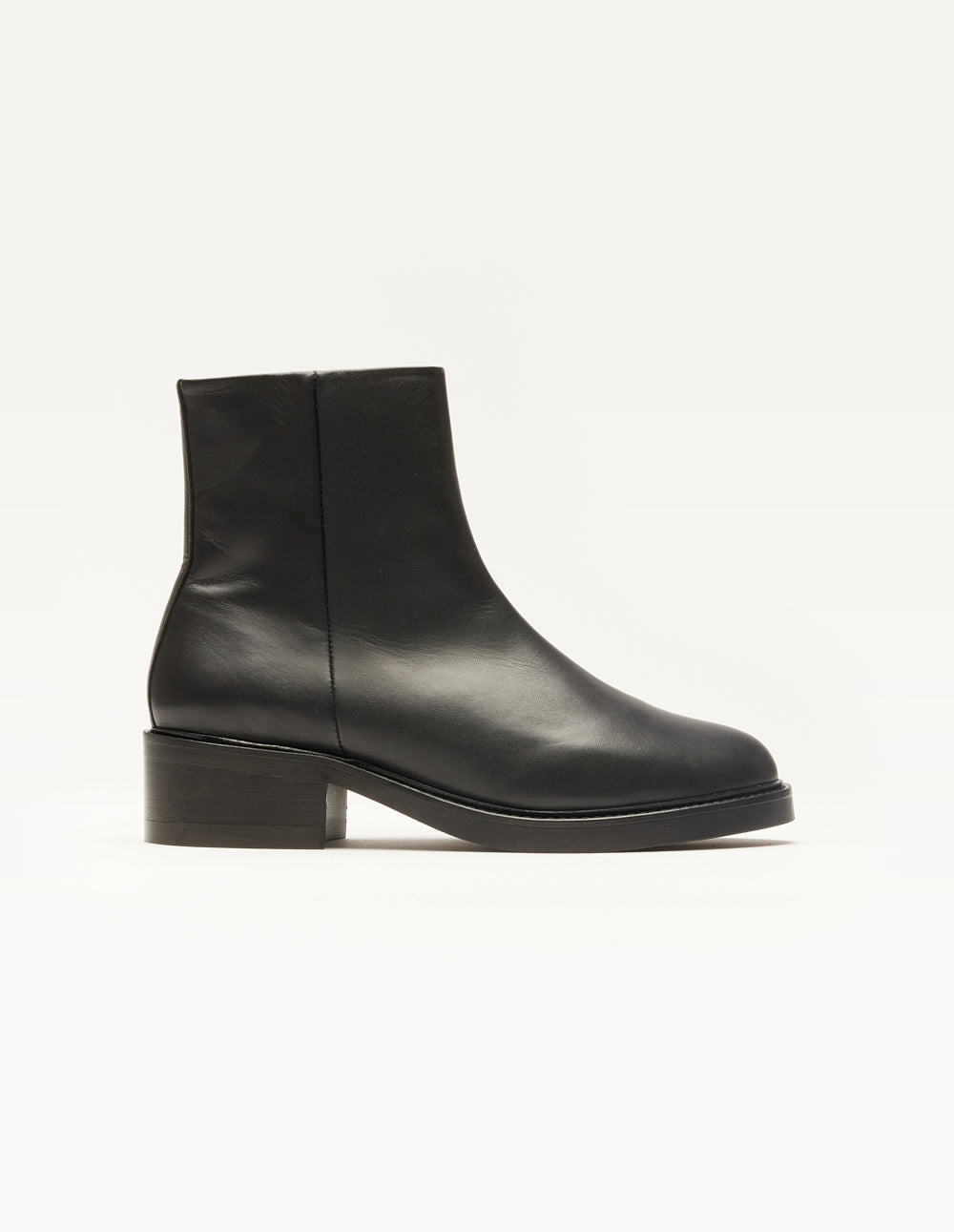Ankle boots Virginie - Black leather