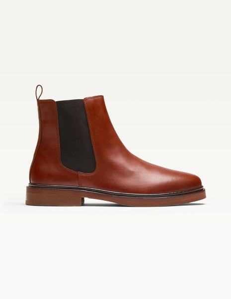 Bottes M.MOUSTACHE En Cuir Marron – Taille 39, Doublées Cuir, Bon état Ressemelées