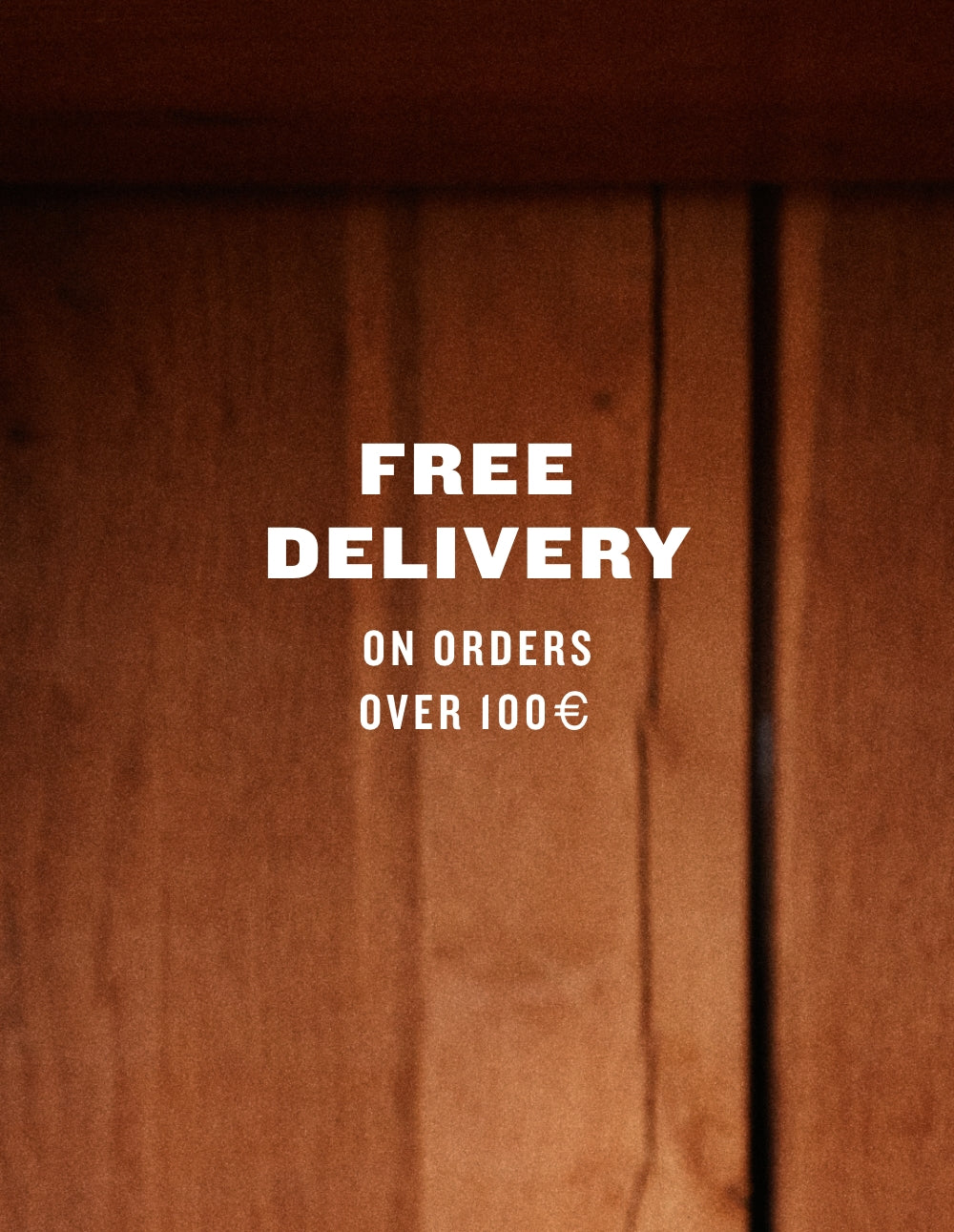 Push | Réassurance livraison offerte Homme