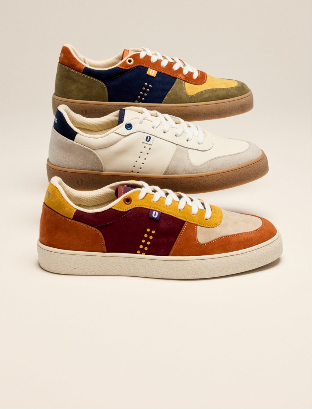 Baskets colorées