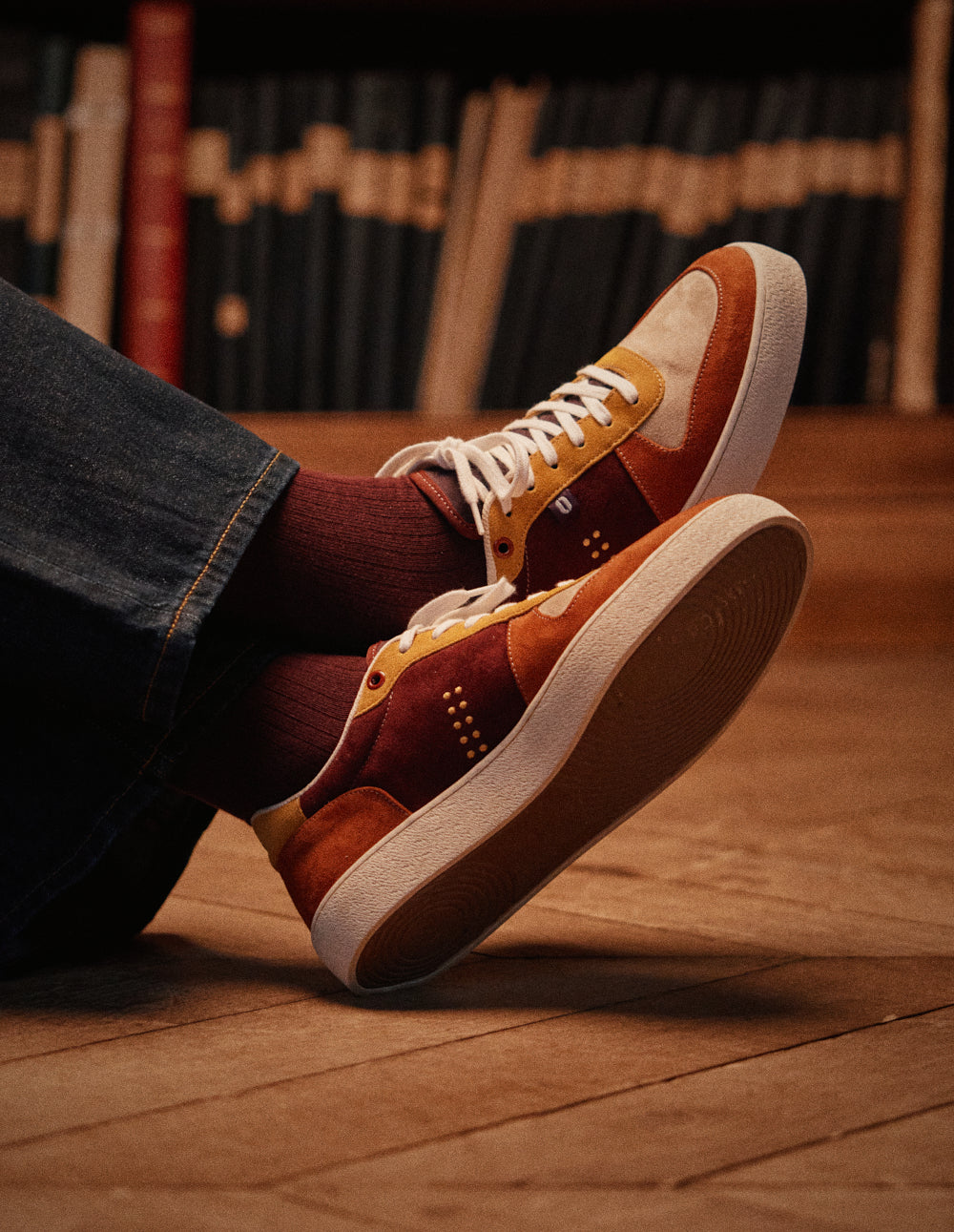 Push |  Arthur Brique taupe moutarde