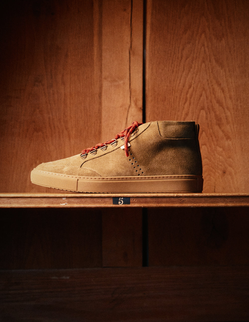 Baskets montantes Christian - Kaki