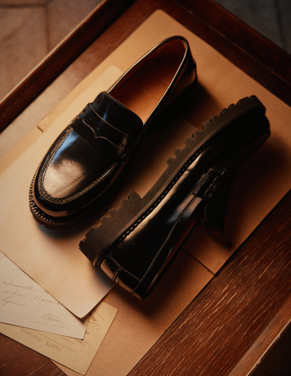 Push |  Elliot - Cuir box noir