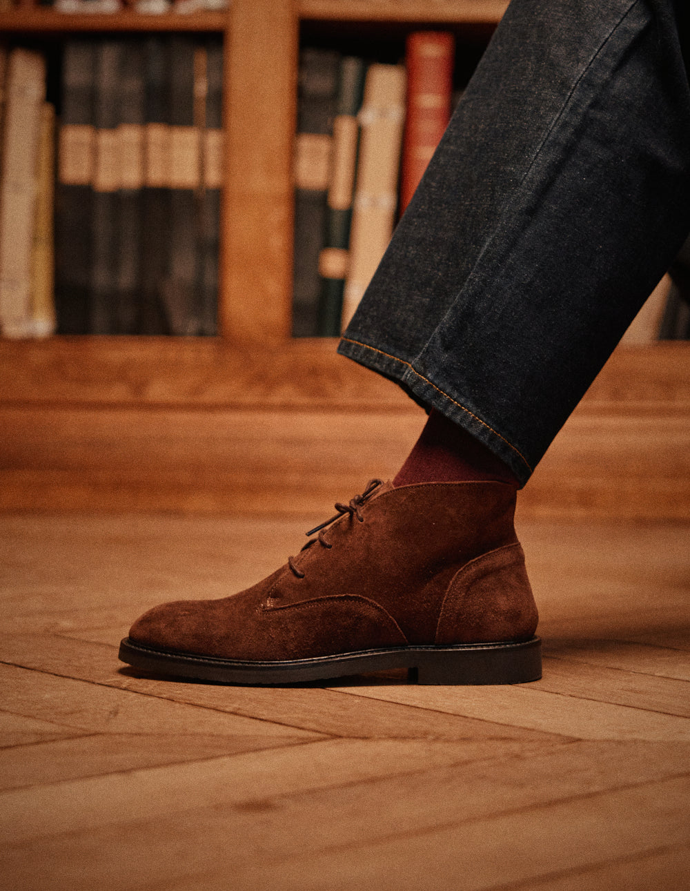 Push |  Mazio - Suède marron