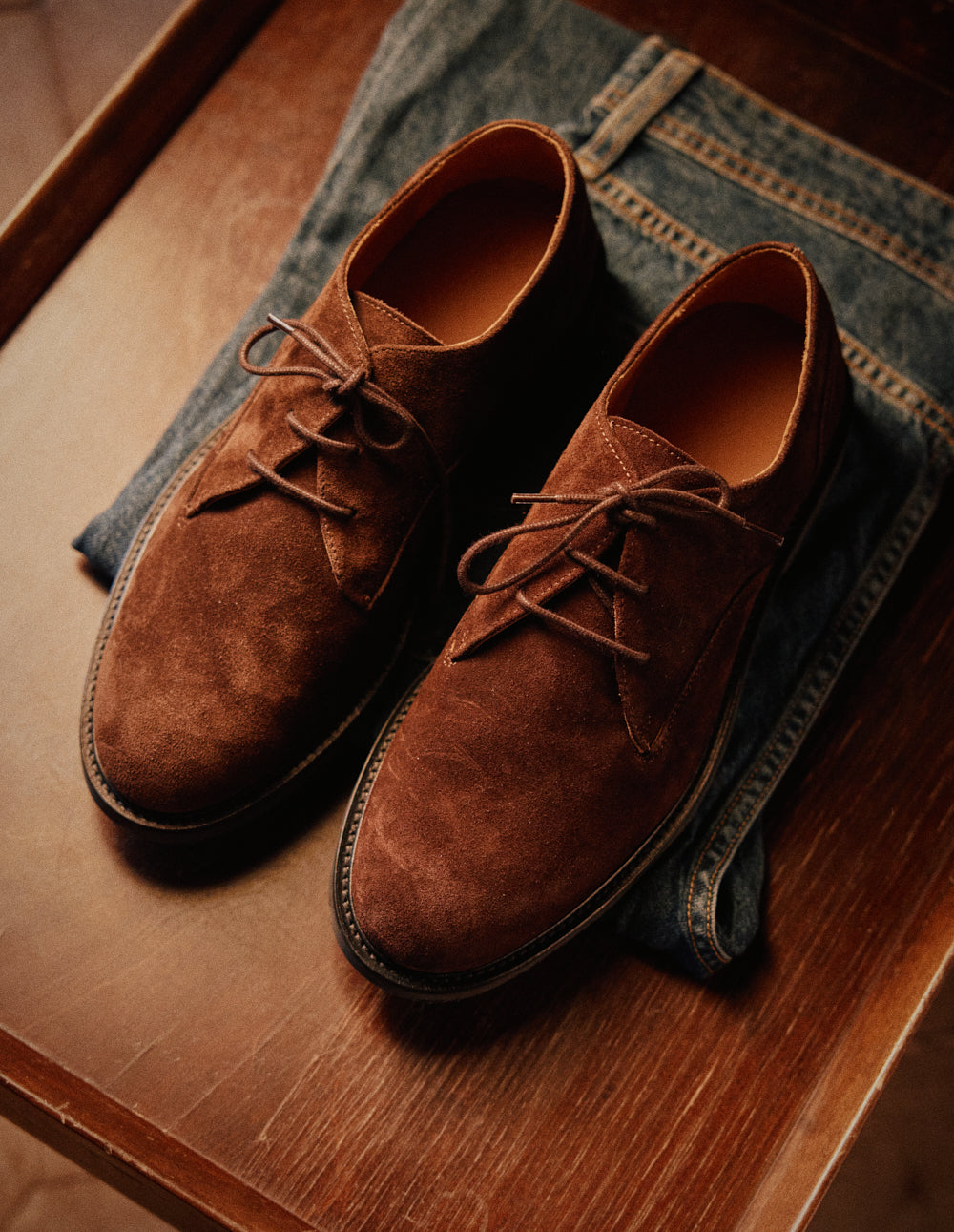 Push |  Norin - Suède marron