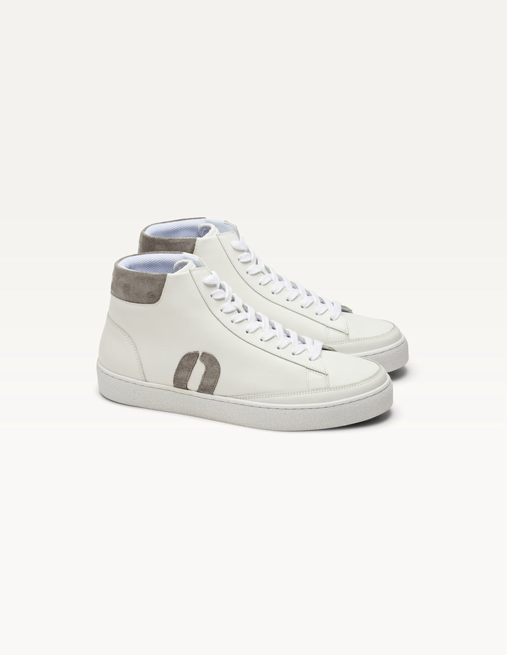 High-top trainers Alexis - White light grey