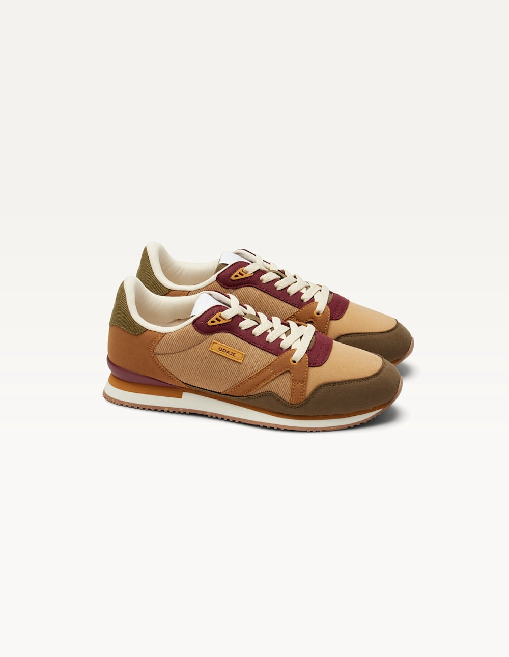 Low-top trainers André - Khaki beige light brown