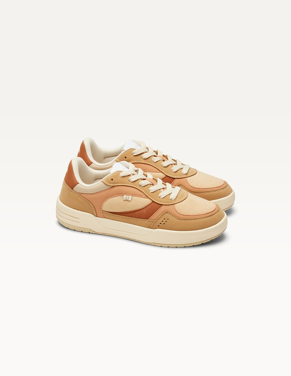Low-top trainers Axelle - Beige peach cream