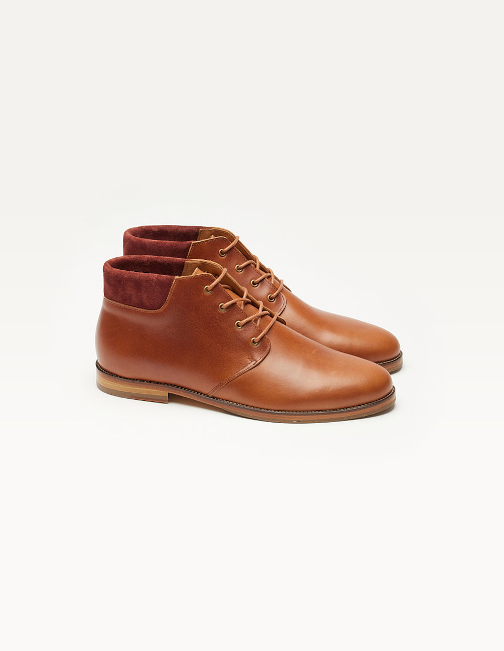 Ankle boots Gaultier Terracotta pull up leather