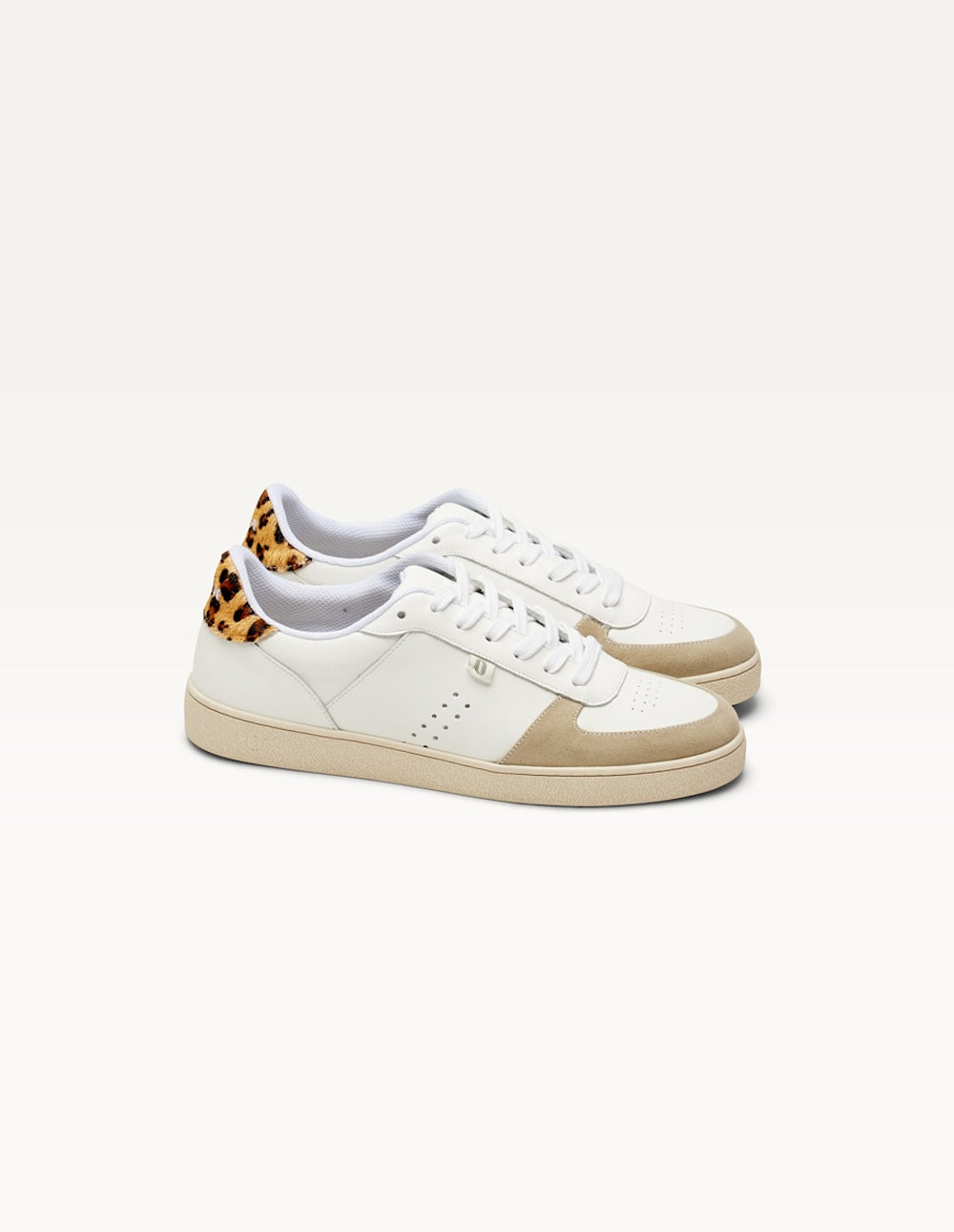 Low-top trainers Marie - Light grey white pony