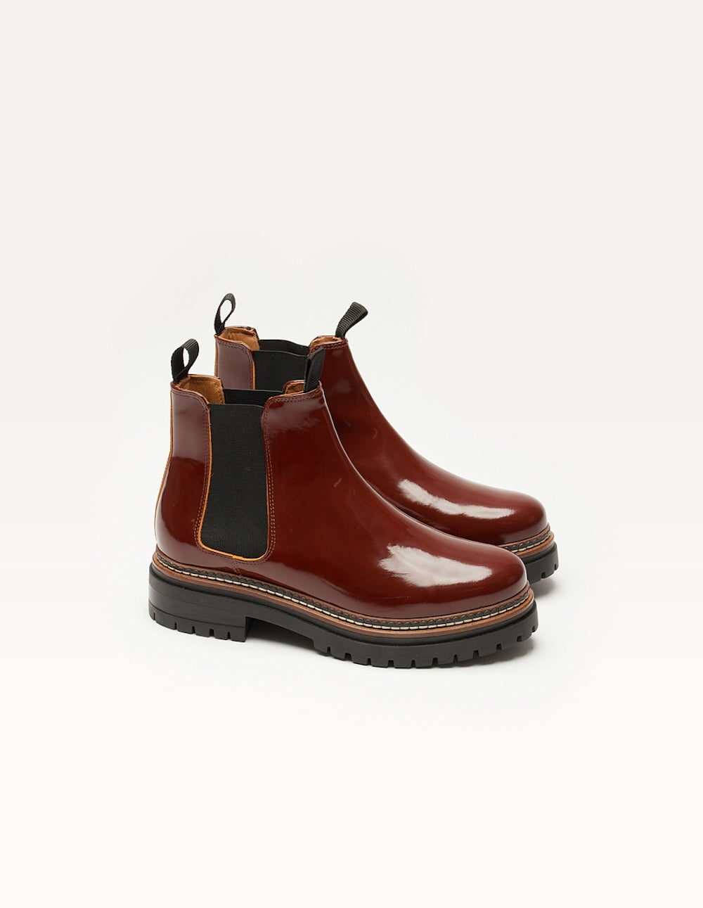 Ankle boots Pernille - Halzetnut patent leather