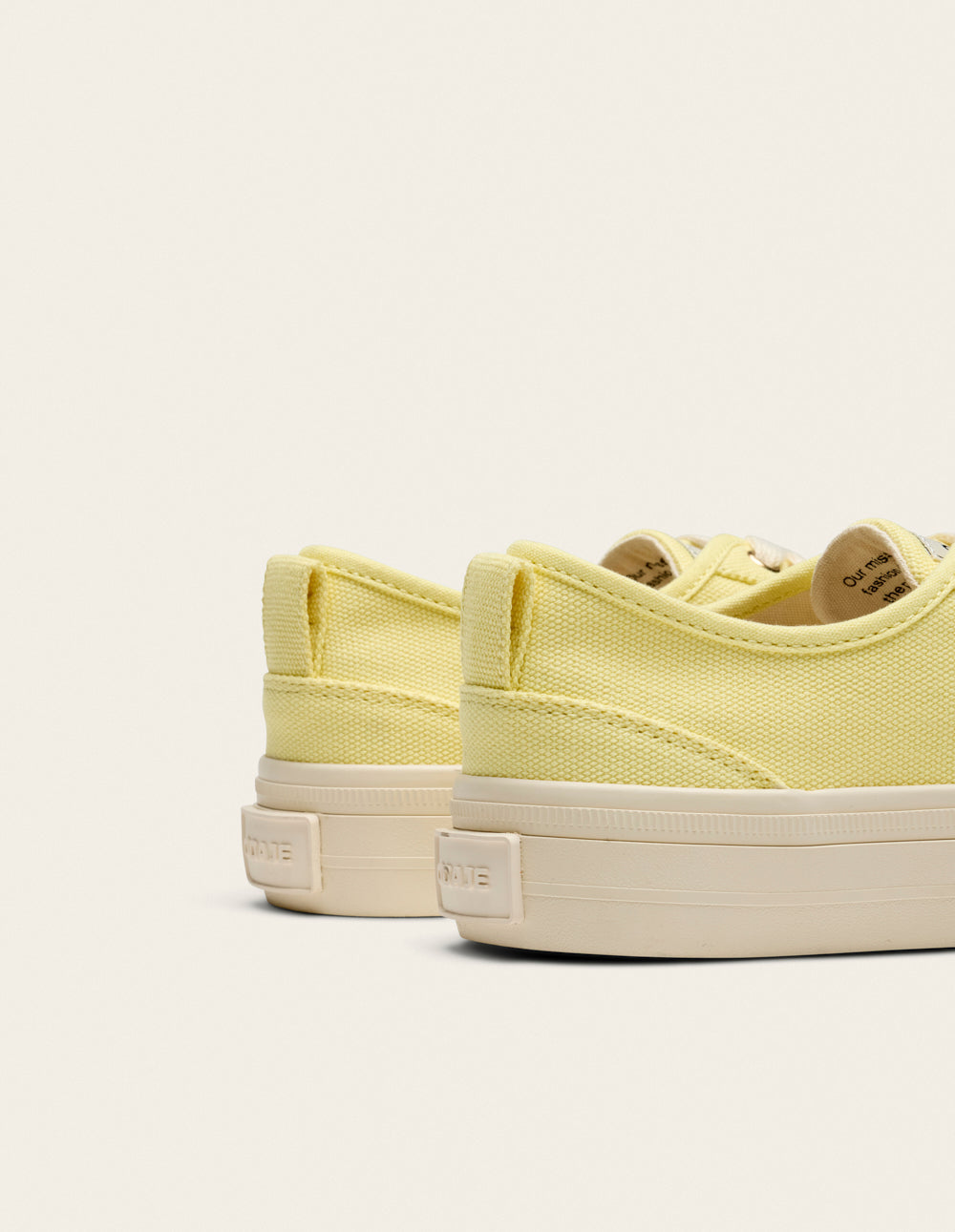 Asila low-top trainers - Lemon