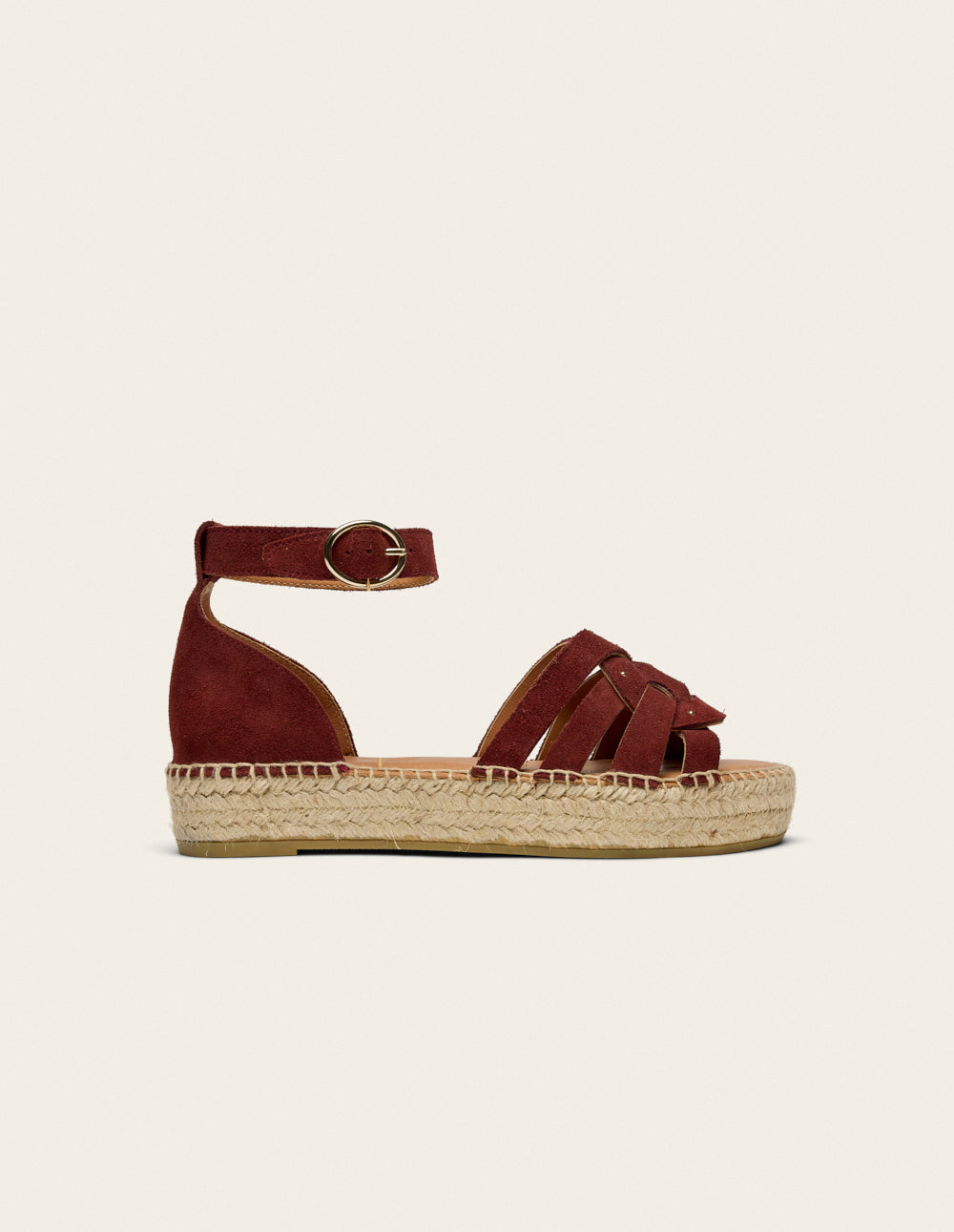 Azel Espadrilles - Purple Suede