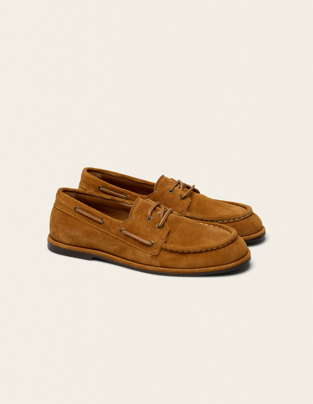 Chaussures Bateau Bosan - Suède ambre