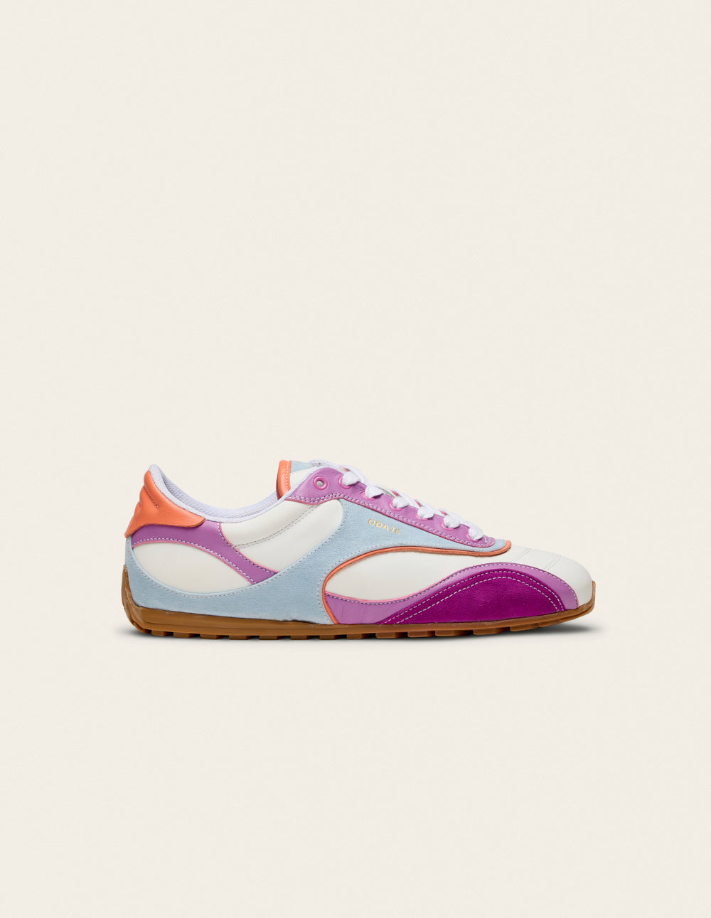 Chantua low-top trainers - Lilac turquoise orange