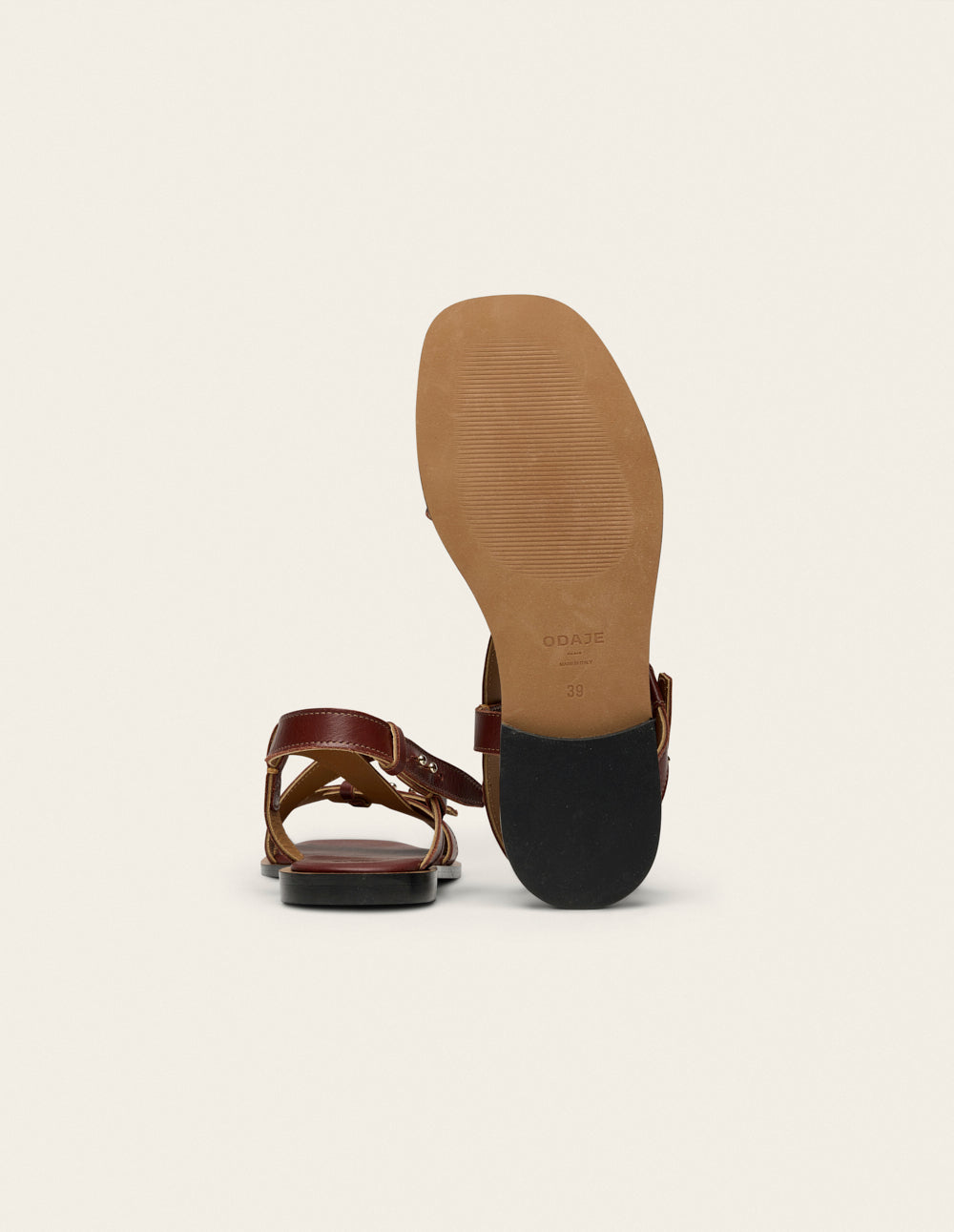 Dioni Sandals - Brown Leather