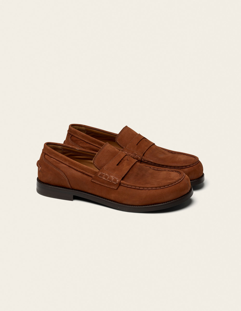 Mocassins Faris - Nubuck cognac