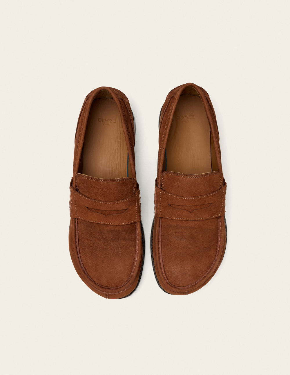 Mocassins Faris - Nubuck cognac