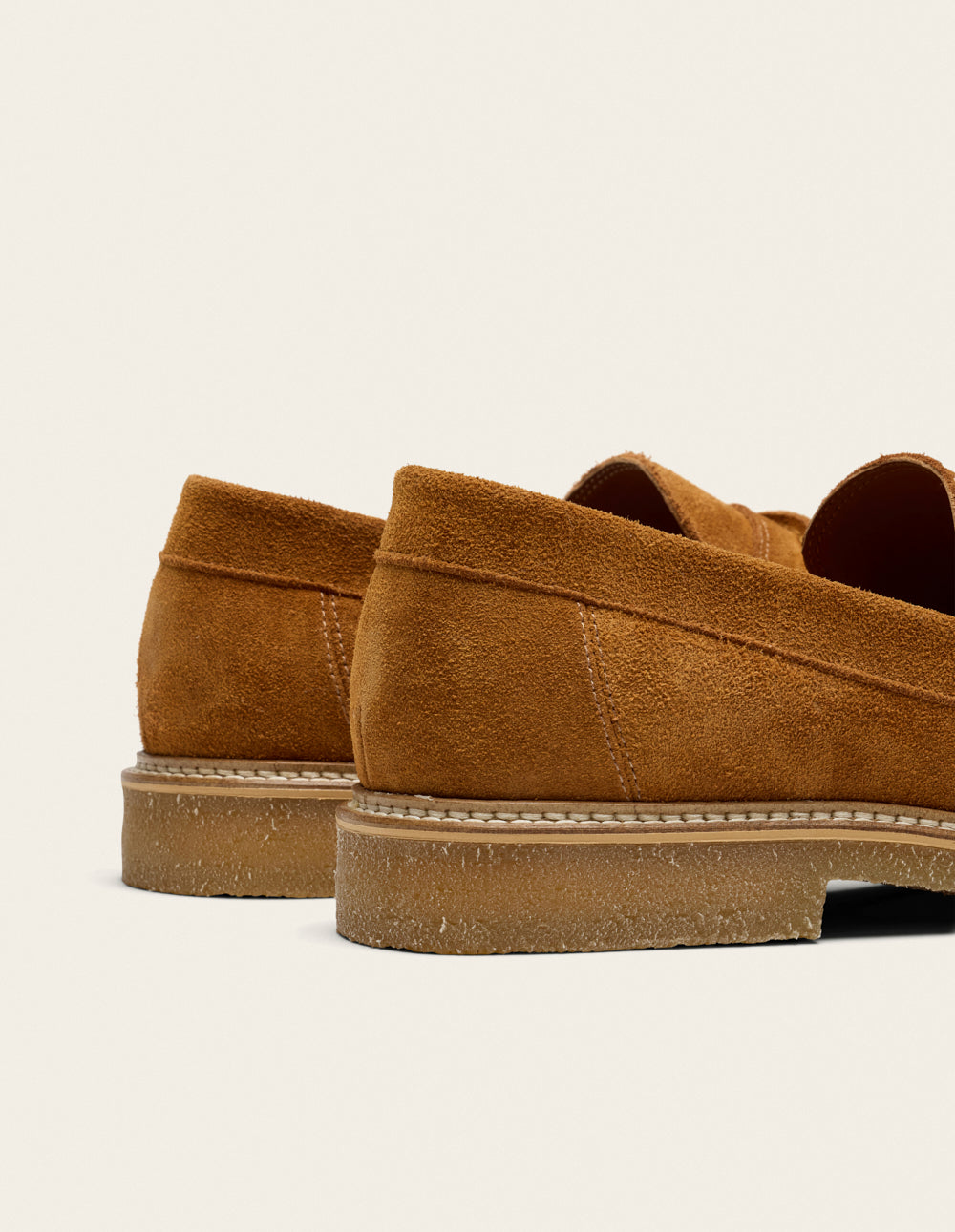 Irvin loafers - Amber suede