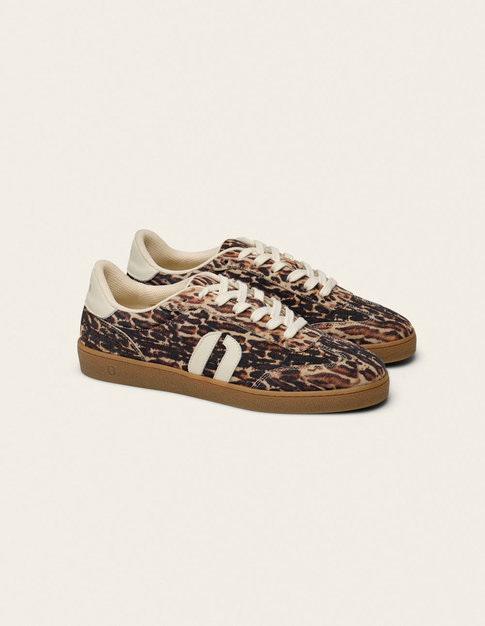 Lucia low-top trainers - Ecru Bengal