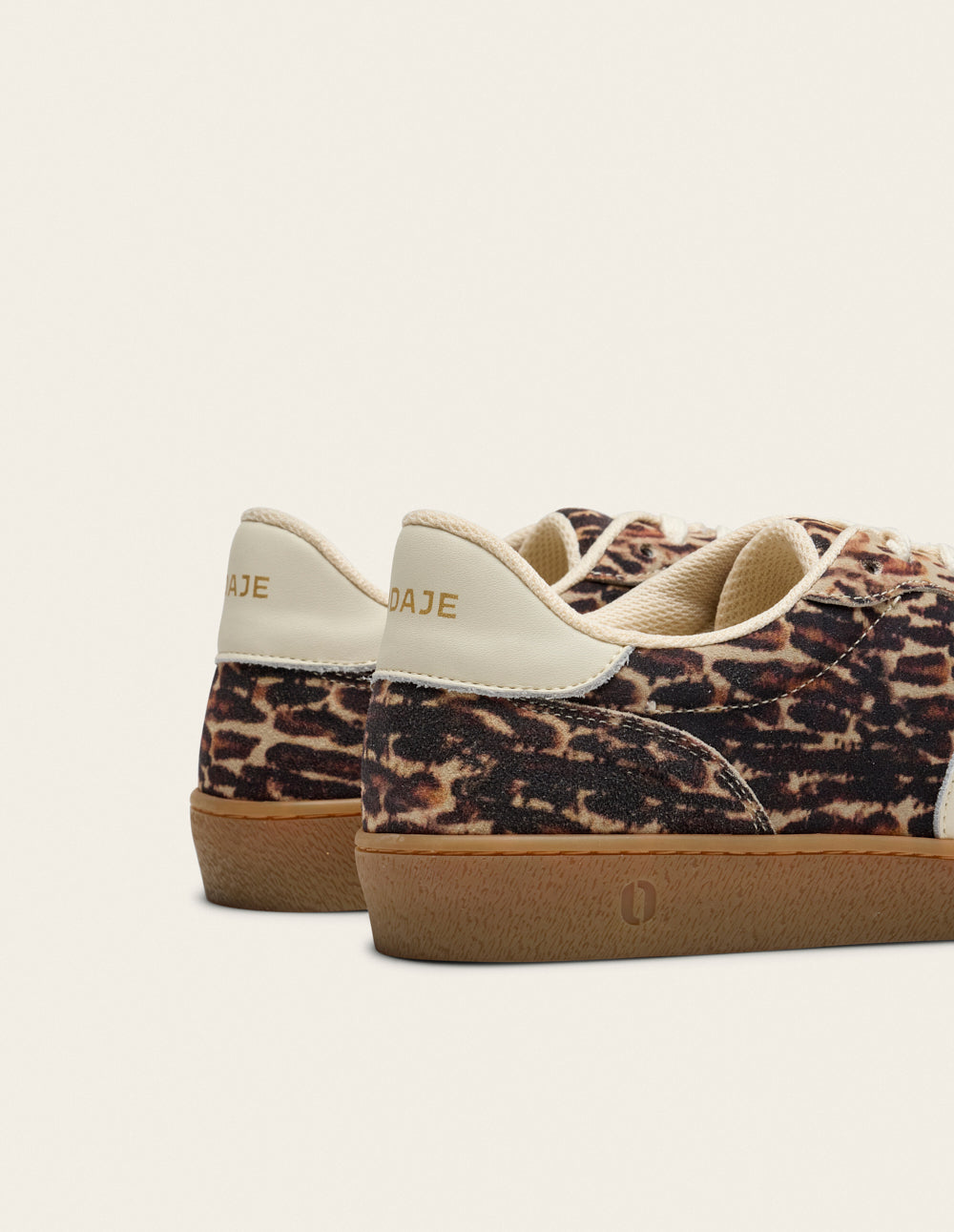 Lucia low-top trainers - Ecru Bengal