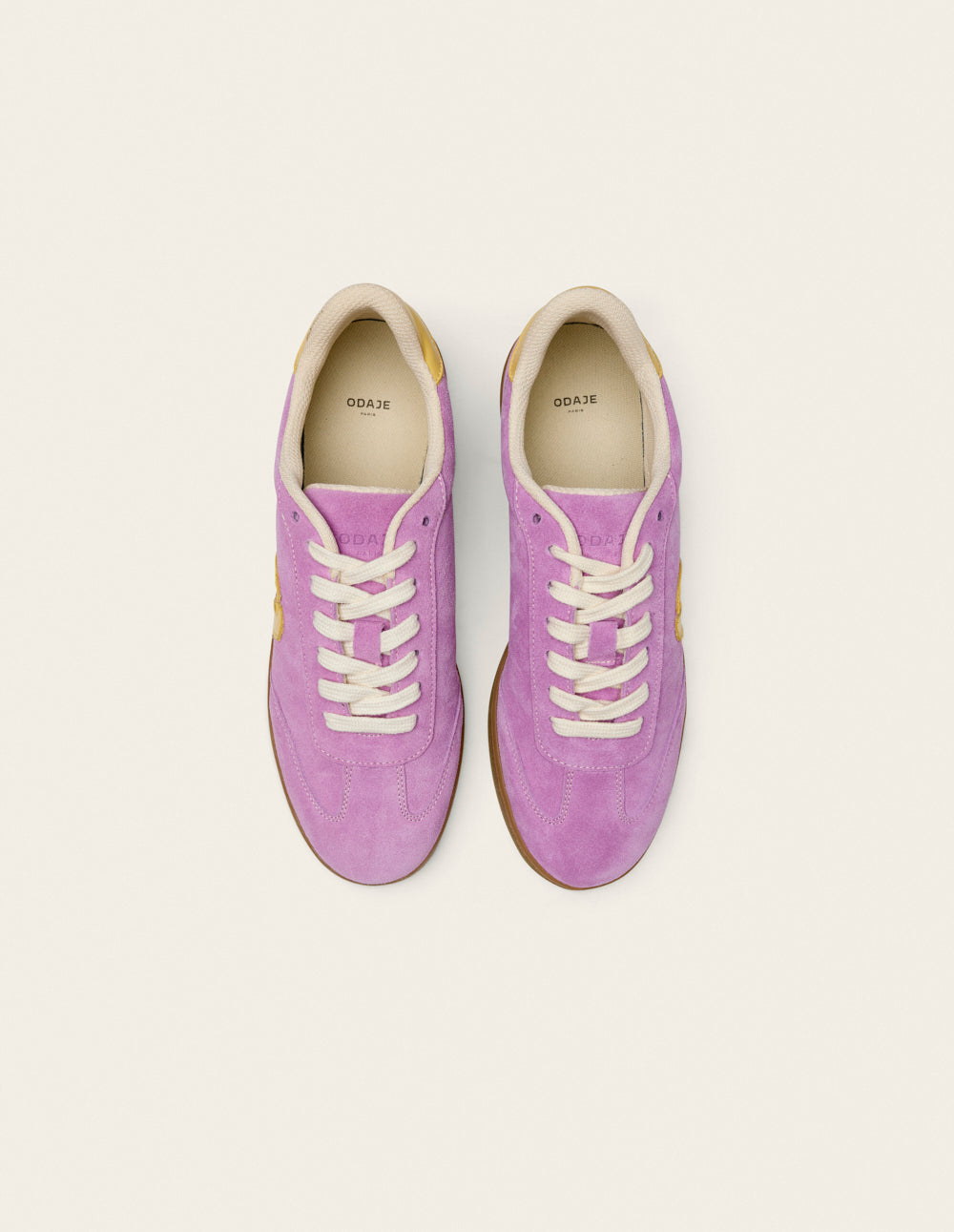 Baskets basses Lucia - Fuchsia citron