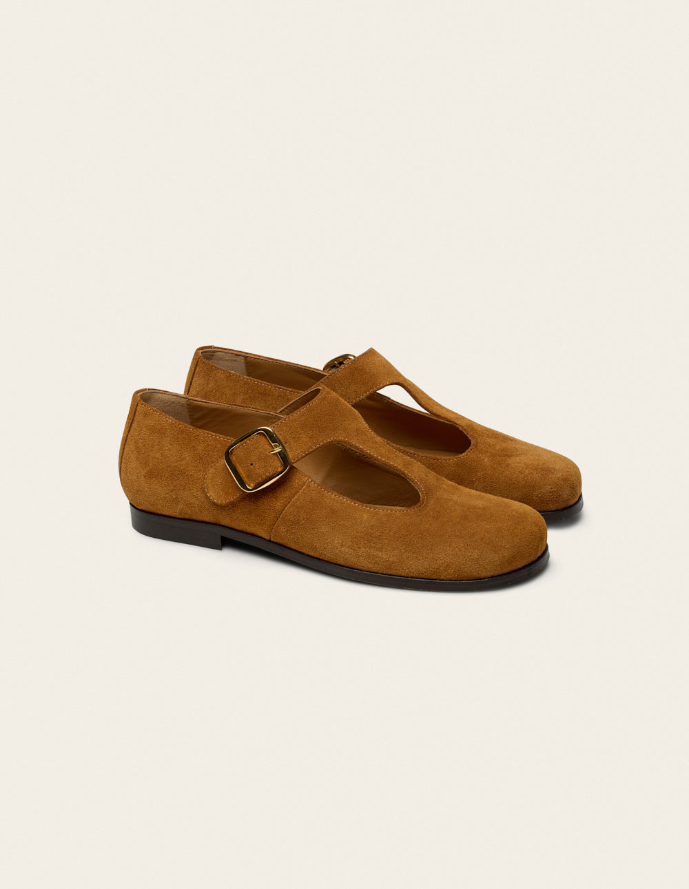 Opal ballet flats - Amber Suede