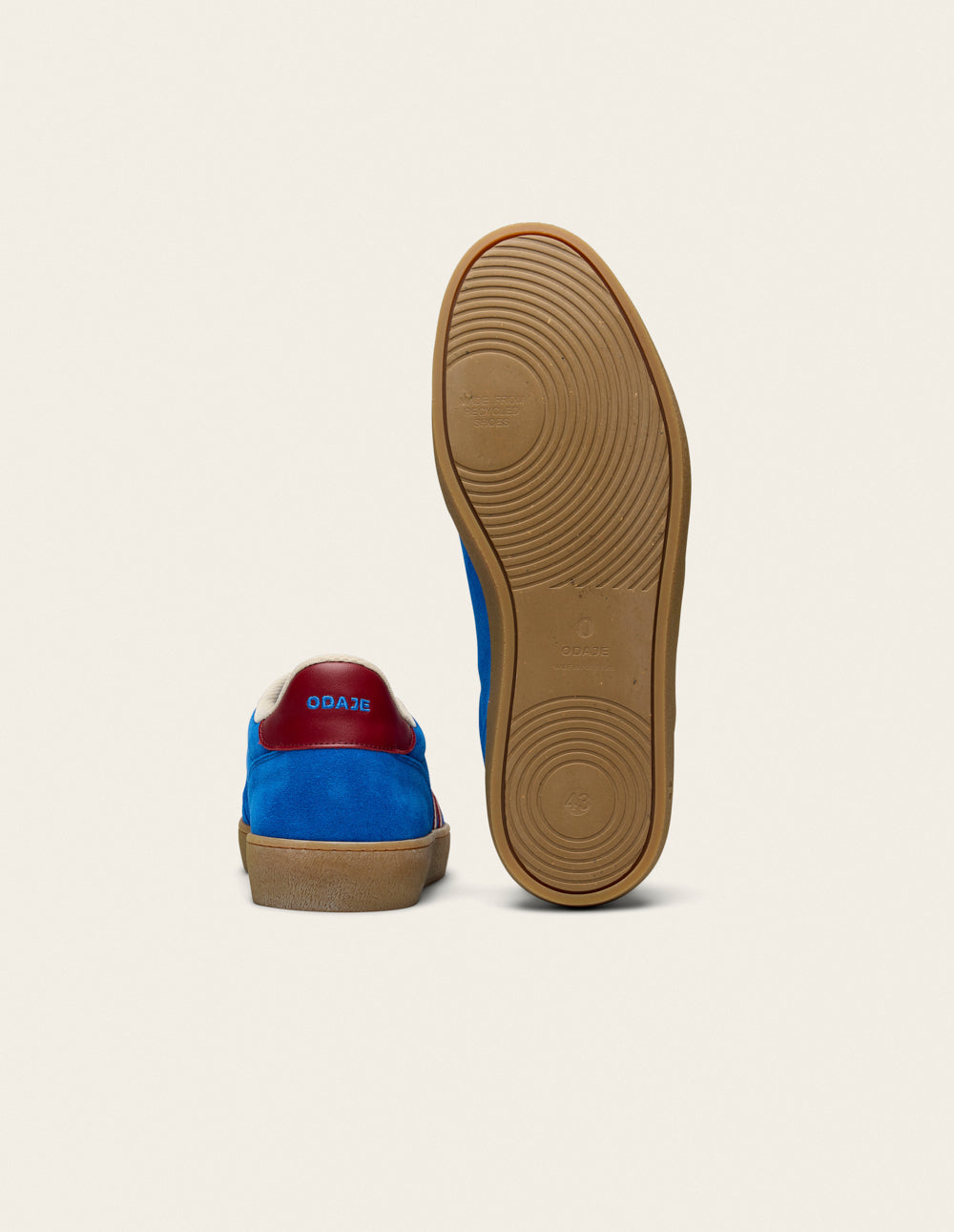 Baskets basses Pablo - Bleu bordeaux