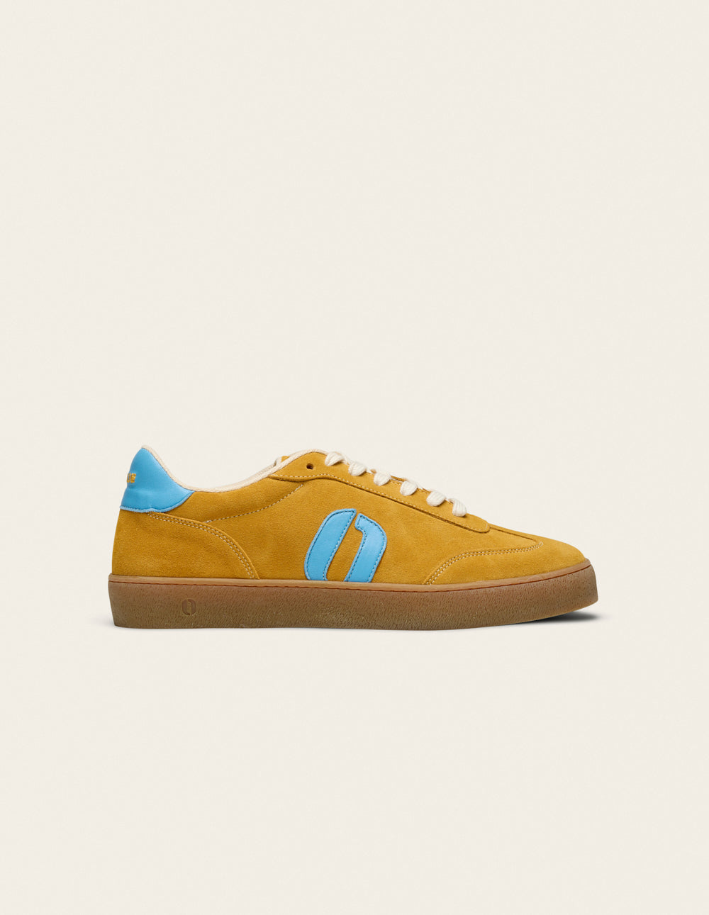 Baskets basses Pablo - Ocre turquoise