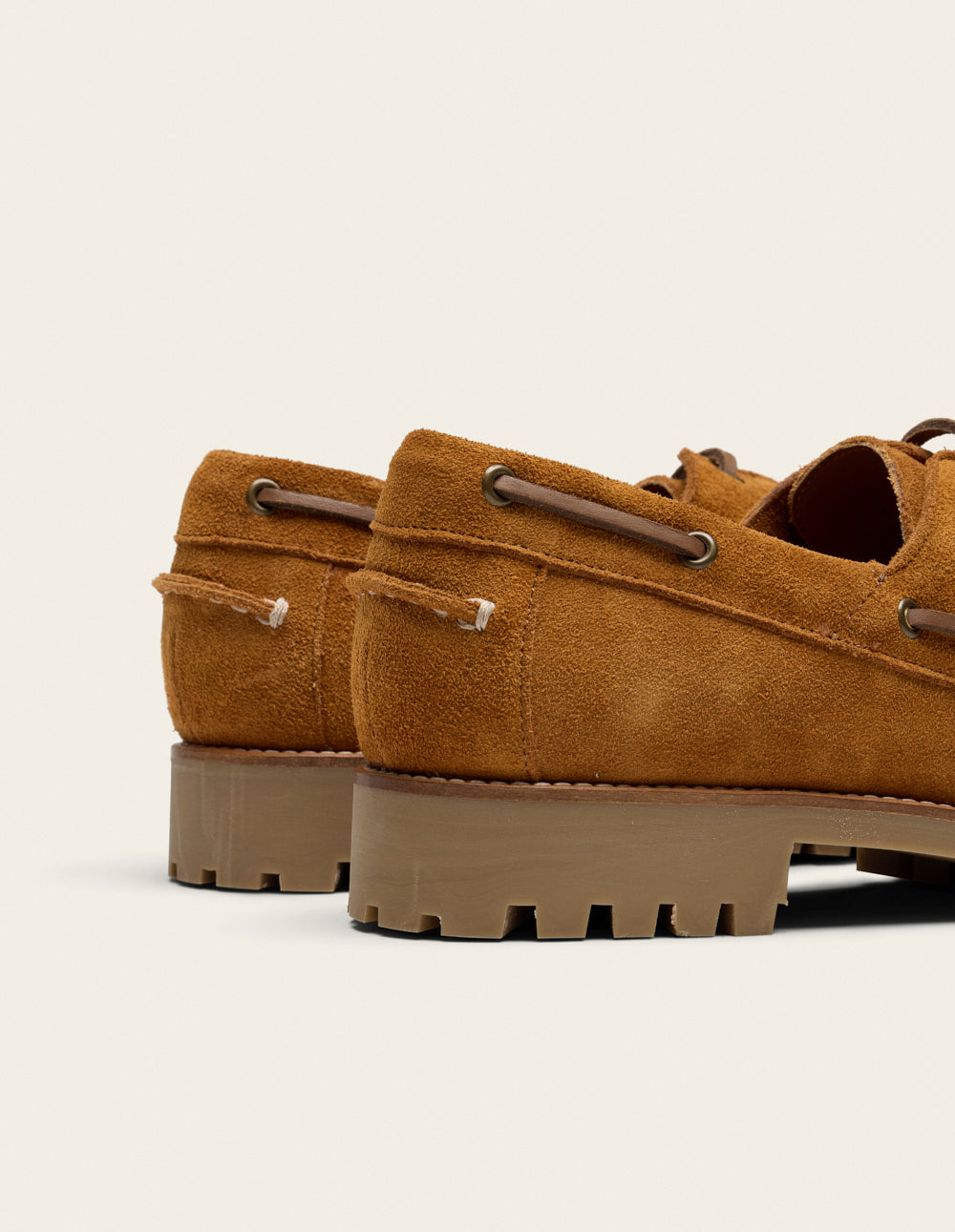 Chaussures Bateau Tom - Suède ambre