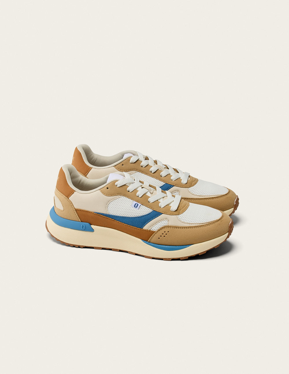 Anael low-top trainers - Beige white