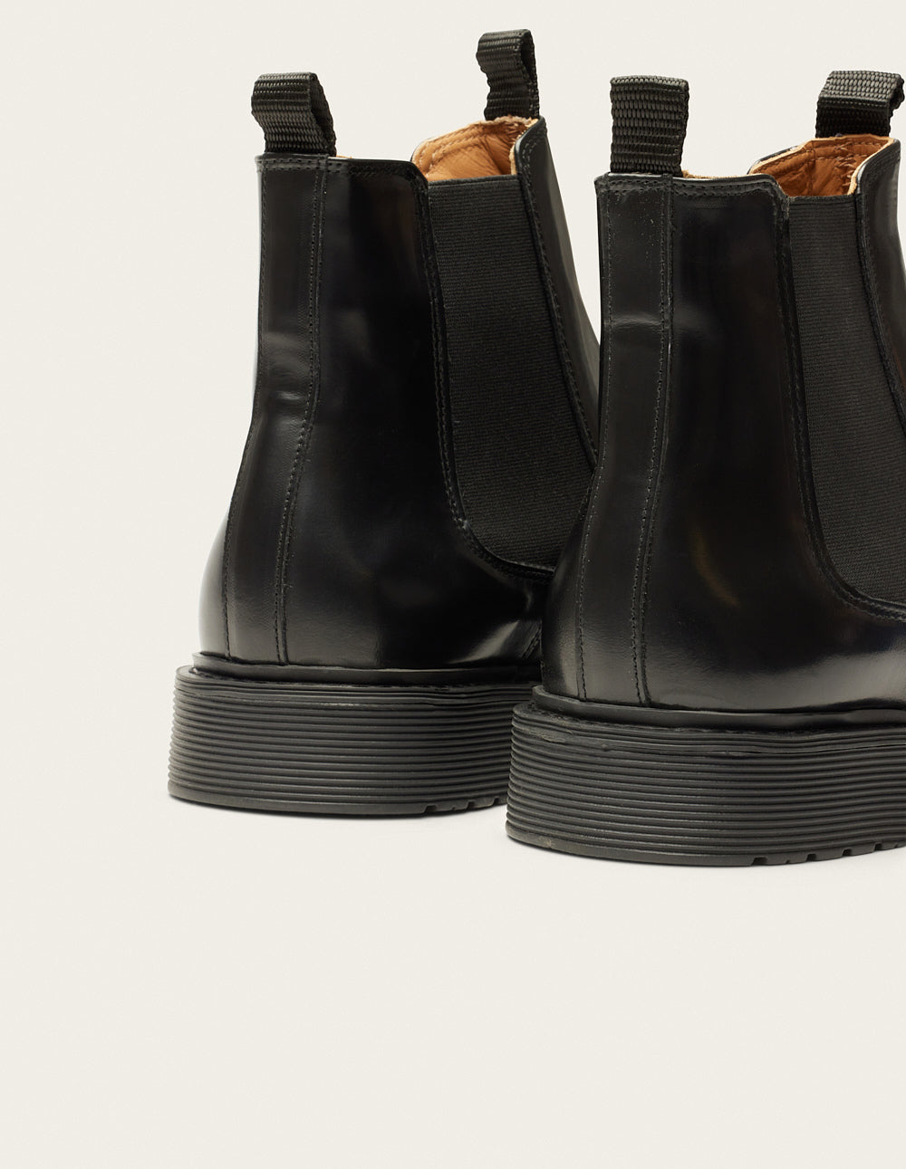 Boots Axel - Black box leather