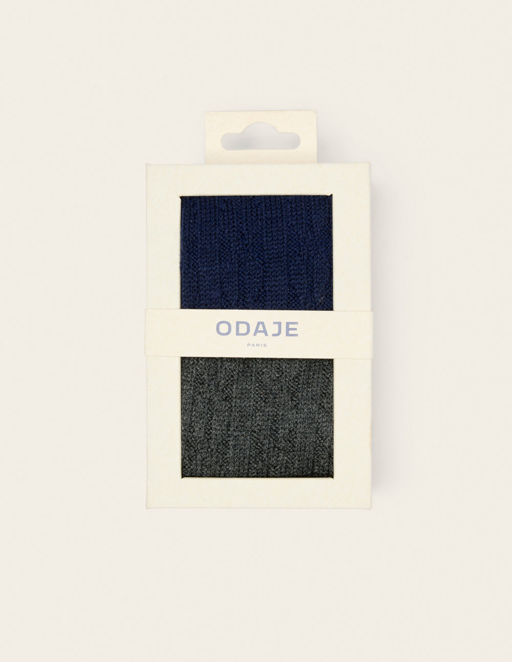 Pack of 2 Socks - Twist navy grey