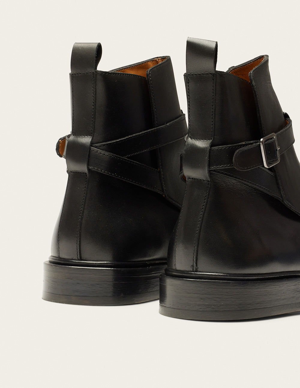 Boots Gaetan - Black leather