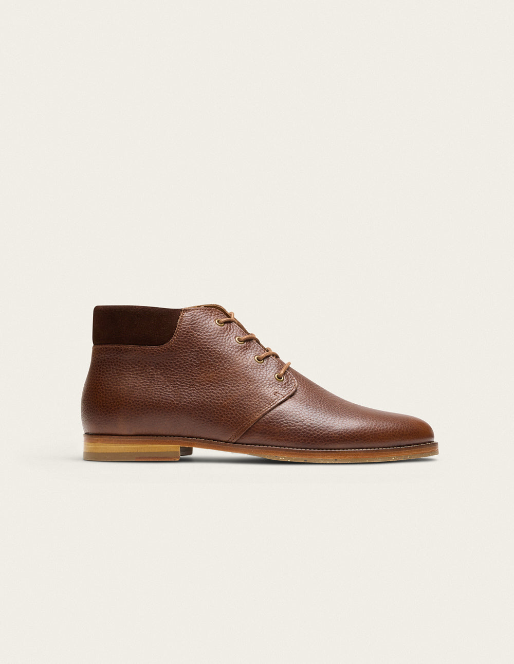 Boots Gaultier - Brown grained pull up 