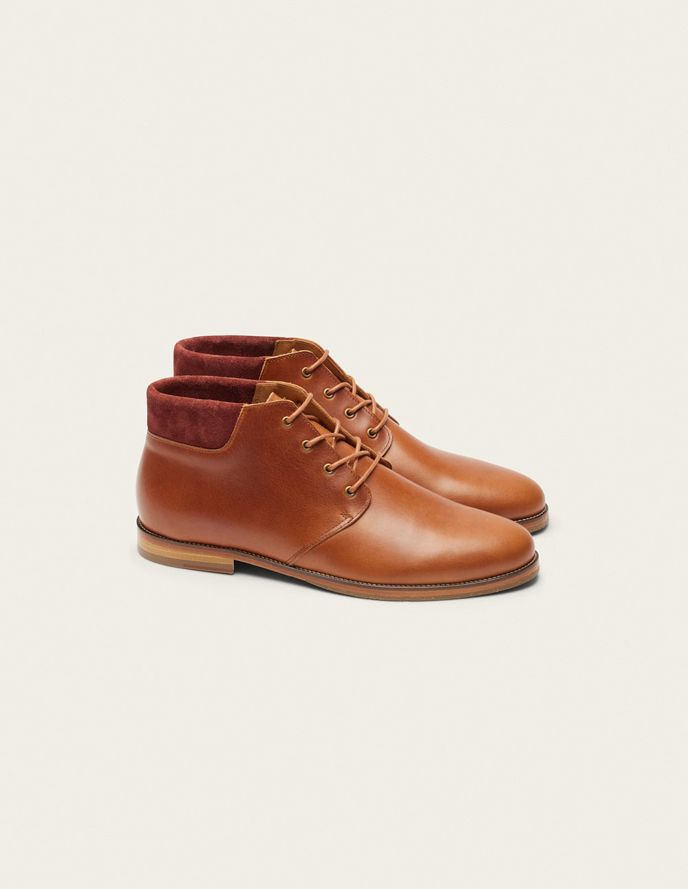 Ankle boots Gaultier - Terracotta pull-up leather