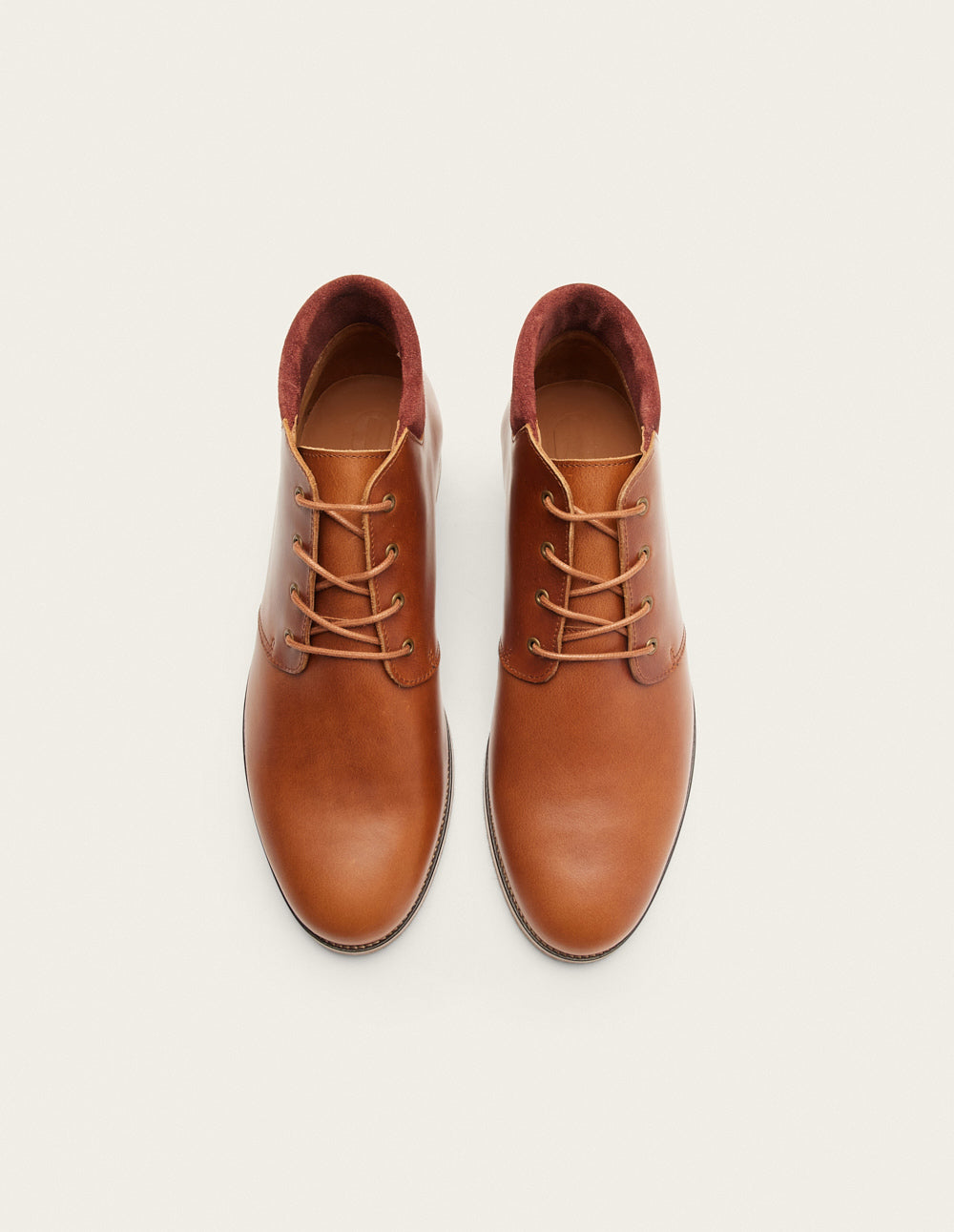 Ankle boots Gaultier - Terracotta pull-up leather