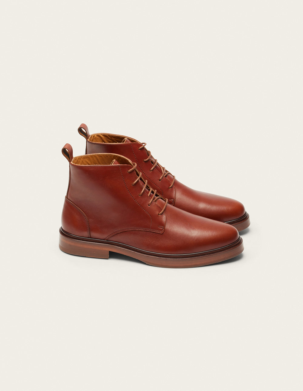 Ankle boots Guillaume - Cognac leather