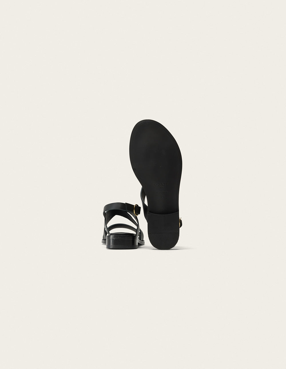 Sandales Iris - Cuir noir