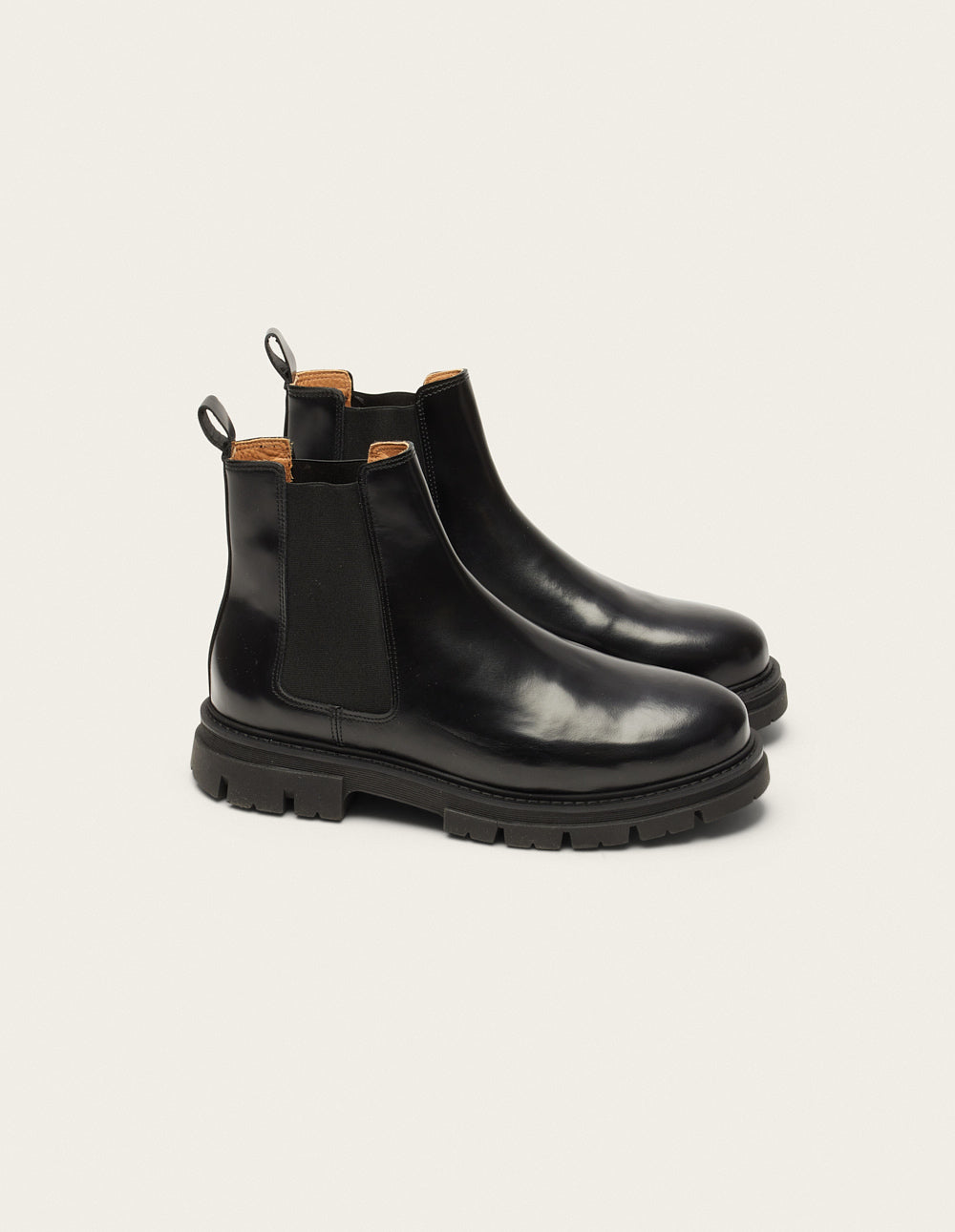 Ankle boots Liam - Black box leather
